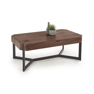 LAVIDA COFFEE TABLE, WALNUT / BLACK